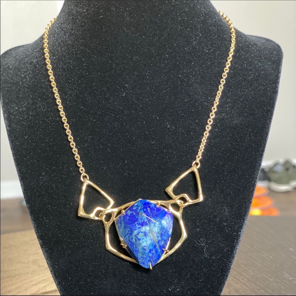 NWOT Alexis Bittar Blue Anime Necklace - Picture 4 of 8